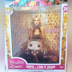 Funko Pop BRITNEY SPEARS ANNIVERSRY EDITION 25TH ANNIVERSARY COLLECTOR